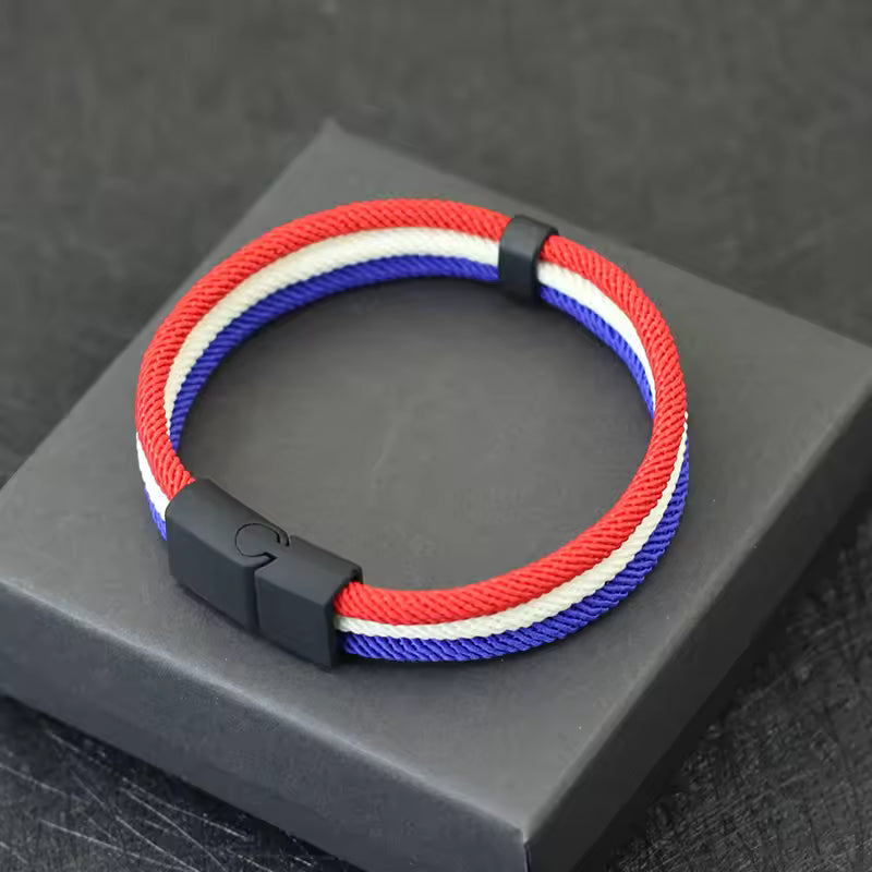 🇫🇷 Bracelet Supporter Édition Mondiale – Vivez Chaque Match avec Fierté