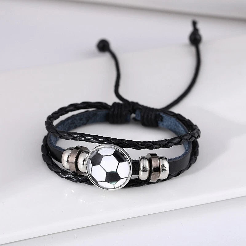 Bracelet Homme Sport Chic – Football Edition Premium