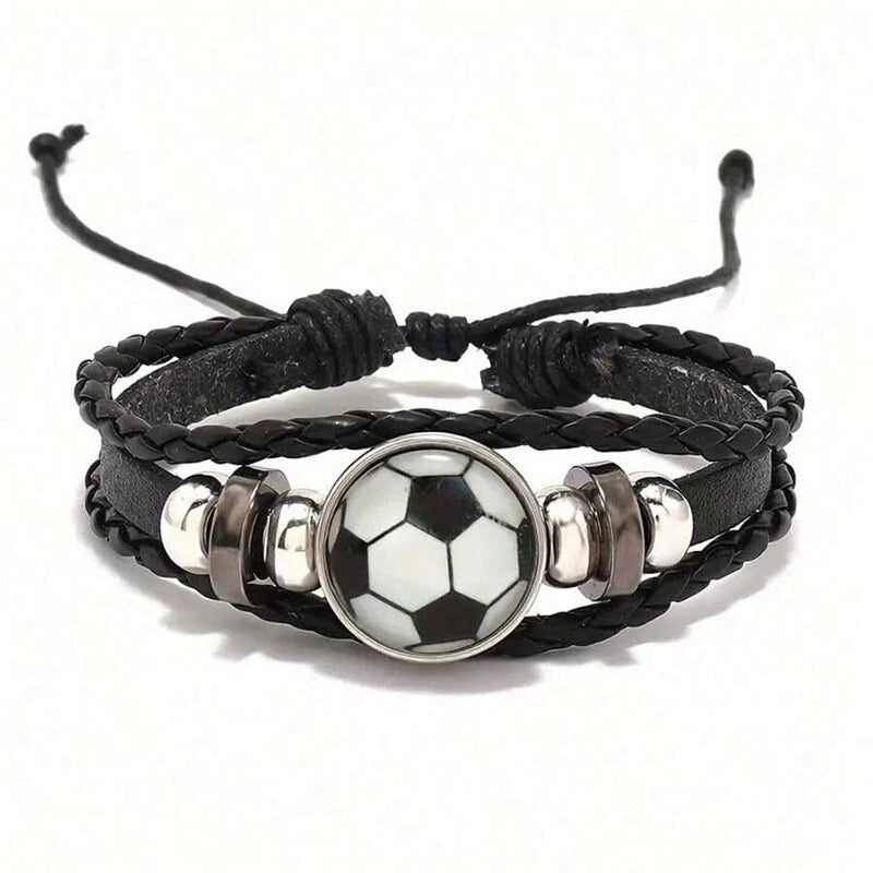 Bracelet Homme Sport Chic – Football Edition Premium